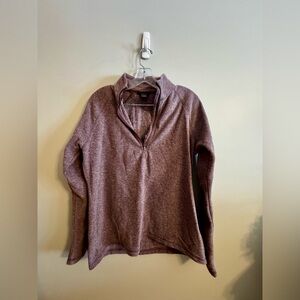 Eddie Bauer Plum Fleece Pullover